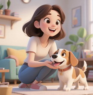 青年女7 卡通