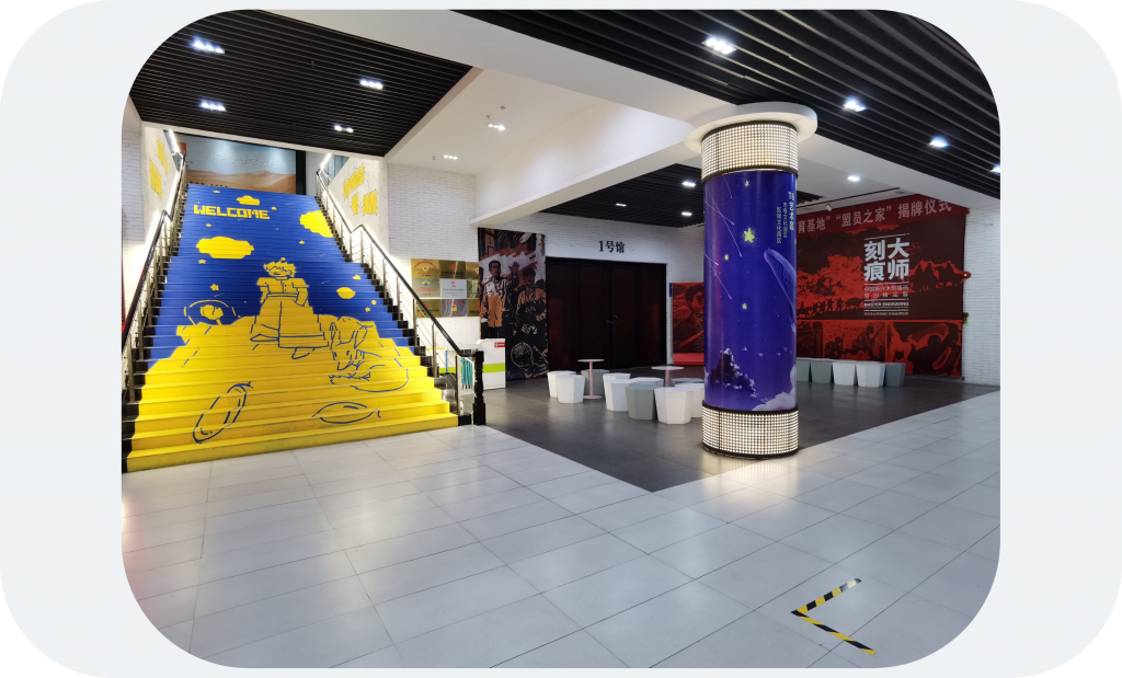 边框 圆角-大堂